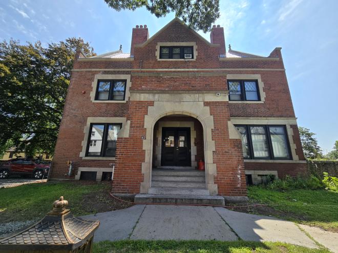 Front of Ridgewood House